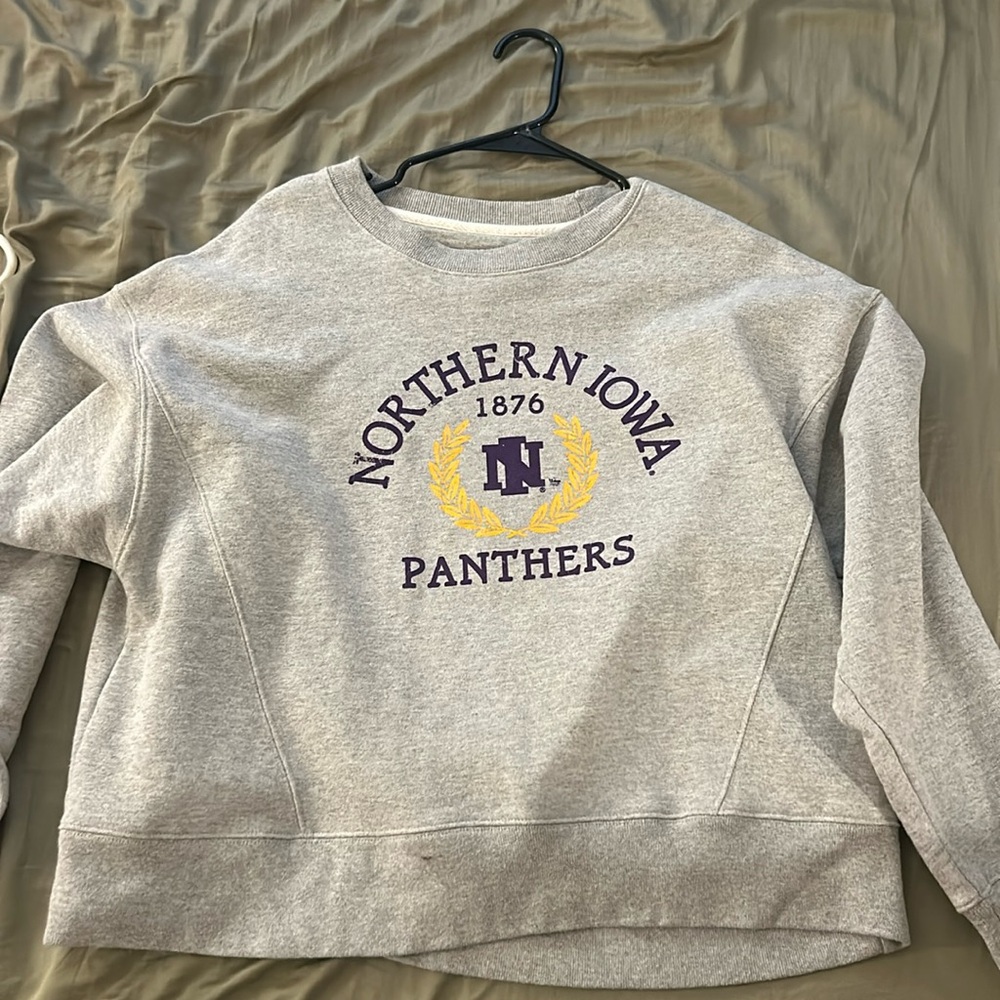 Northern Iowa Cropped Crewneck